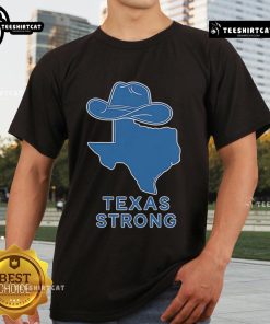 Official Texas Strong Flood Relief T-Shirt featuring a bold design supporting flood recovery efforts in Texas.