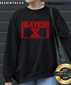 Official That 90s Show Rated X Sweatshirt featuring retro design, perfect for fans of the classic sitcom.