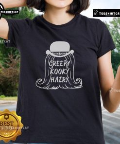 Official The Addams Family Cousin It creepy kooky hairy ladies tee featuring Cousin It in a stylish design.