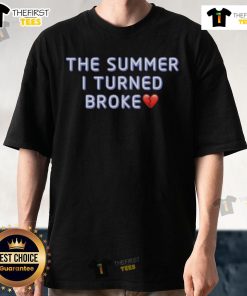 Official The Summer I Turned Broke T-Shirt featuring vibrant graphics and stylish design, perfect for fans of the series.