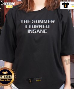 Official The Summer I Turned Insane ladies tee featuring a stylish design, perfect for fans of the popular novel.
