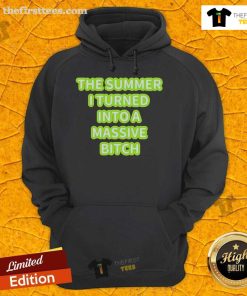 Official The Summer I Turned Into A Massive Bitch Hoodie featuring bold graphics and a stylish design for fans.