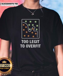 Official Too Legit To Overfit Ladies Tee in vibrant colors, showcasing a stylish and comfortable design for trendy women.