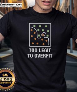 Official Too Legit To Overfit T-Shirt featuring bold graphics and a comfortable fit, perfect for fitness enthusiasts.