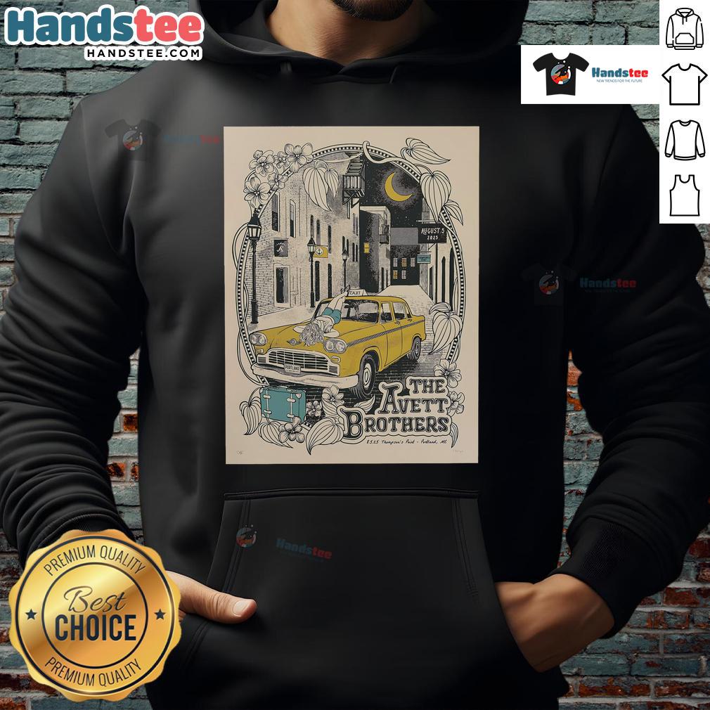 Official Tour 2025 The Avet Brother Thompson'S Point In Portland Poster Hoodie