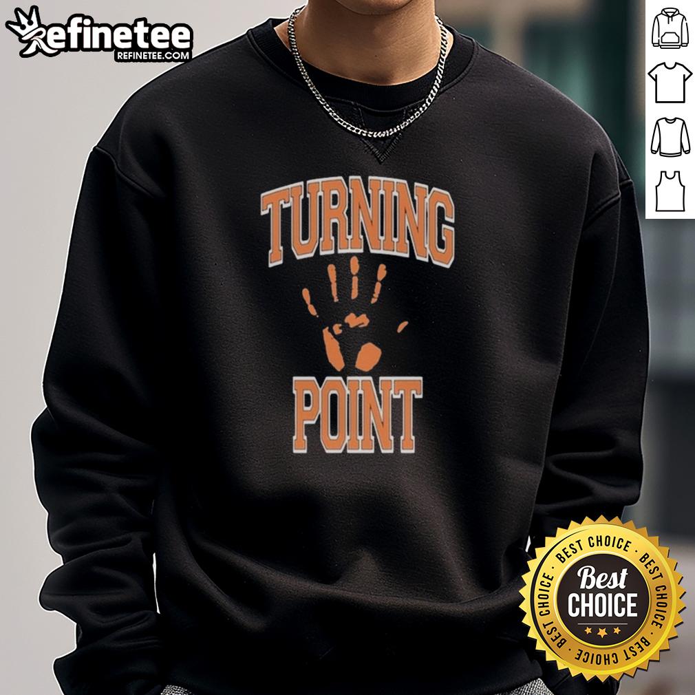 Official Turning Point Fingerprint Sweatshirt Official Turning Point Fingerprint Sweatshirt featuring a stylish design, perfect for casual wear and activism.