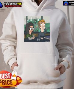 Official Twilight X Bob's Burgers Tweenlight Movie Hoodie featuring unique designs for fans of both franchises.
