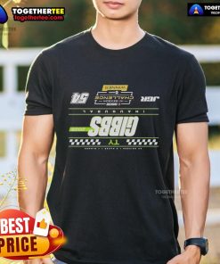 Alt Text: Official Ty Gibbs Checkered 2025 NASCAR Cup Series In-Season Challenge Winner T-Shirt featuring vibrant graphics.