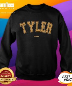 Official Tyler Texas Sports college-style sweatshirt featuring bold graphics and comfortable design, perfect for fans.