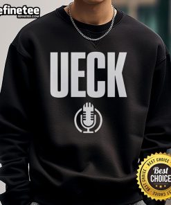 Official UECK Bob Uecker Milwaukee Brewers sweatshirt featuring team colors and logo, perfect for fans.
