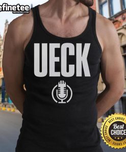 Official UECK Bob Uecker Milwaukee Brewers tank top featuring iconic team logo and design for fans.