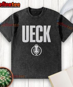 Official UECK Bob Uecker Milwaukee Brewers washed t-shirt featuring a vintage design and soft fabric for fans.