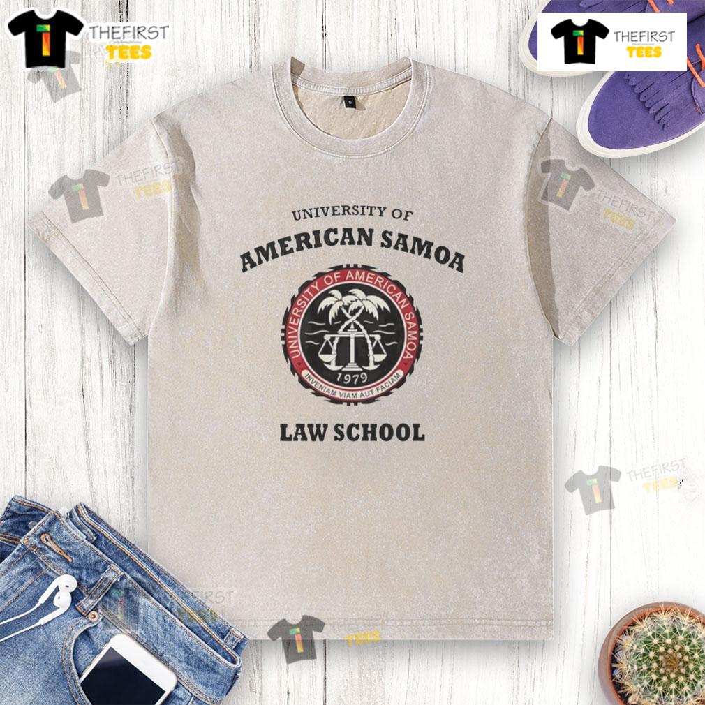 Official University Of American Samoa Law School Washed T Shirt Official University of American Samoa Law School washed t-shirt featuring the school's logo and comfortable fit.