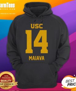 Official USC Trojans Football Jayden Maiava Hoodie featuring team colors and logo, perfect for fans.