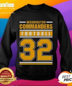 Official Washington Commanders Football Club Est. 1932 sweatshirt for sport lovers, showcasing team pride and comfort.