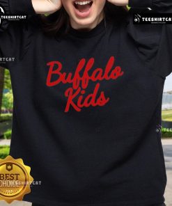 Official Westside Gunn Buffalo Kids Sweatshirt featuring vibrant graphics and cozy fit for urban streetwear style.