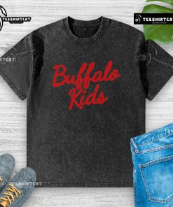 Official Westside Gunn Buffalo Kids washed t-shirt featuring a stylish design, perfect for fans and casual wear.