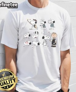 Official Will Graham Snoopy and Charlie Brown AU T-Shirt featuring vibrant graphics of classic characters in a stylish design.
