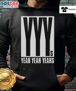 Official Yeah Yeah Yeahs 2025 Hidden In Pieces Tour Hoodie featuring vibrant graphics and stylish design.