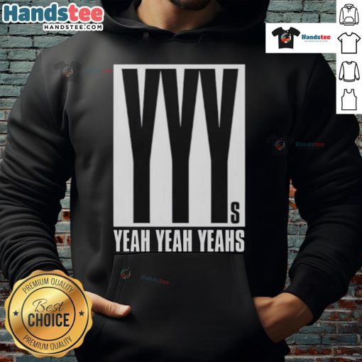Official Yeah Yeah Yeahs 2025 Hidden In Pieces Tour Hoodie featuring vibrant graphics and stylish design.
