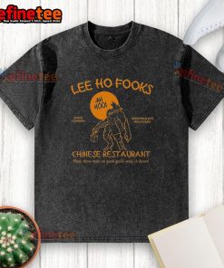 Officiallee Ho Fook's Werewolf Beef Chow Mein T-Shirt showcasing delicious Chinese cuisine, perfect for food lovers.