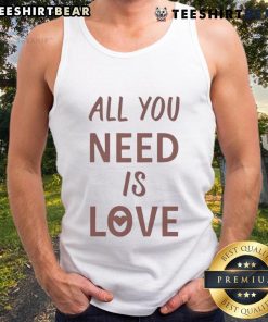 Original All You Need Is Love New Tank Top featuring a stylish design perfect for casual wear and expressing love.