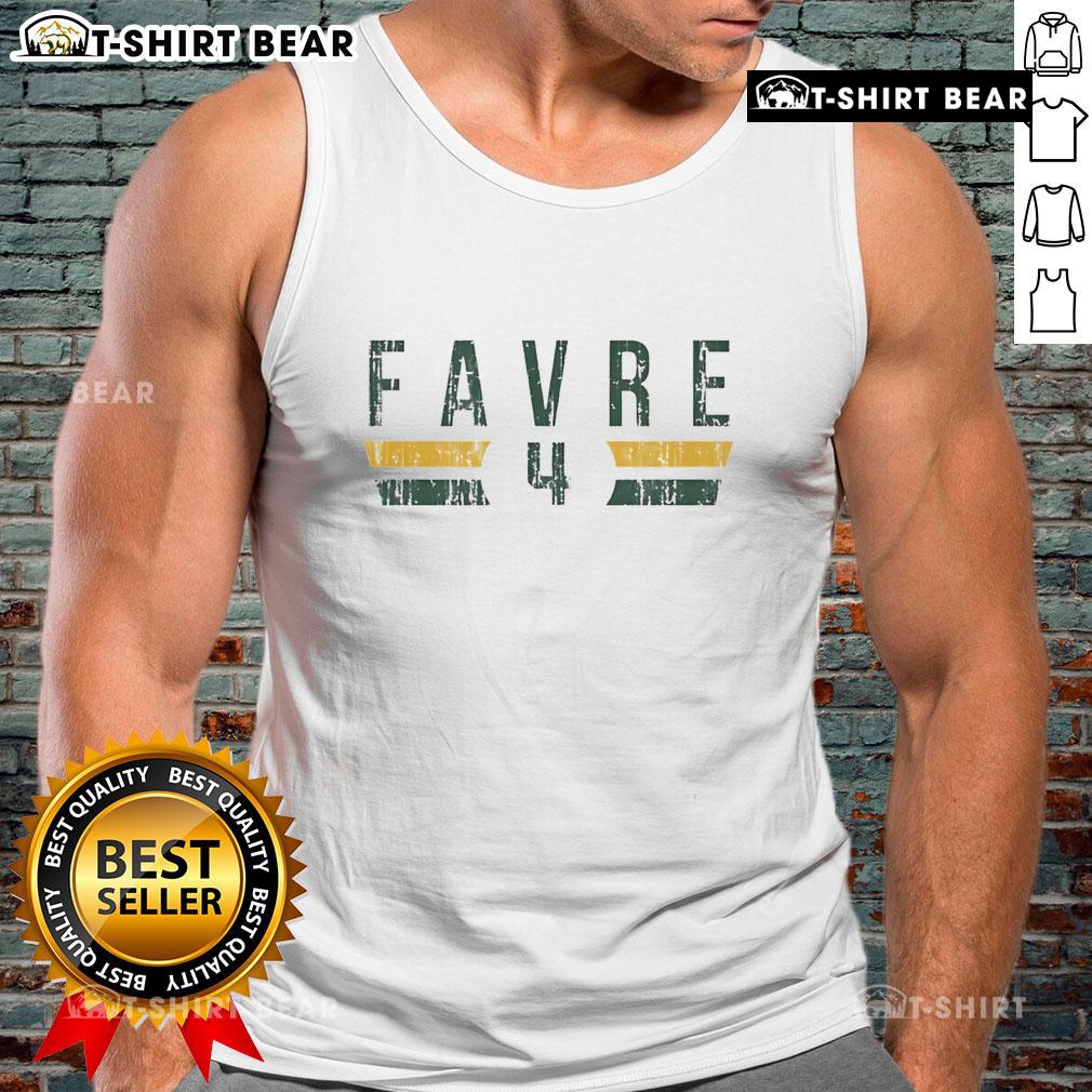 Original Brett Favre 4 Green Bay Packers Font Tank Top Original Brett Favre 4 Green Bay Packers font tank top in green, perfect for fans and collectors of Packers memorabilia.