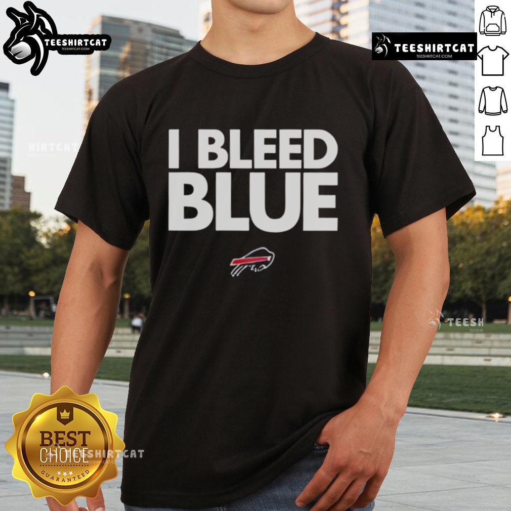Original Buffalo Bills I Bleed Blue T Shirt Original Buffalo Bills I Bleed Blue T-Shirt featuring bold team colors and logo, perfect for passionate fans.