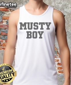 Alt Text: Original Doja Cat Musty Boy tank top featuring vibrant colors and stylish design for trendy streetwear fashion.