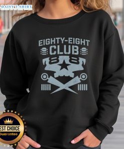 Original Eighty Eight Club Dallas Cowboys sweatshirt featuring team colors and logo, perfect for fans and casual wear.