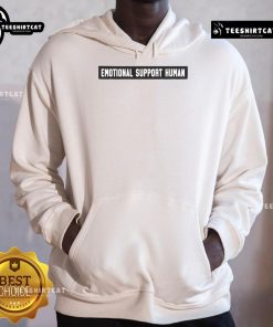 Cozy Original Emotional Support Human Patch Hoodie in soft fabric, perfect for comfort and style. Ideal for everyday wear.