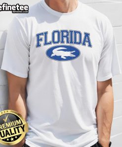 Original Florida Alligators Team Logo T-Shirt featuring vibrant colors and bold team emblem for fans and collectors.