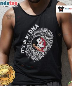 Original Florida State Seminoles In My DNA tank top showcasing team spirit and style for FSU fans.