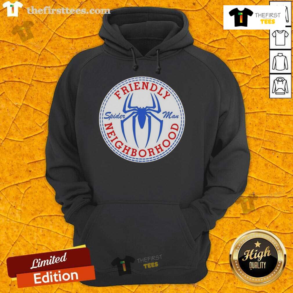 Original Friendly Neighbor Spider Man Logo Hoodie Original Friendly Neighbor Spider-Man Logo Hoodie featuring vibrant colors and iconic design for fans of the superhero.