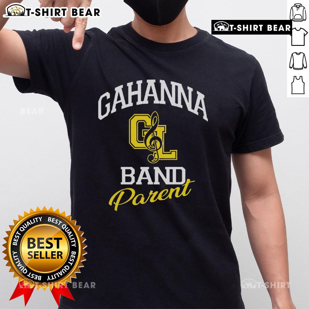 Original Gahanna Band Parent Triblend Logo T Shirt Alt Text: Original Gahanna Band Parent Triblend Logo T-Shirt featuring vibrant colors and a stylish design, perfect for band supporters.