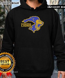 Original Gahanna Double Lion Logo Hoodie featuring a bold design, perfect for fans of Gahanna apparel.