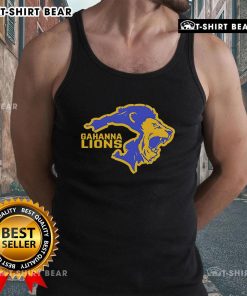 Original Gahanna Double Lion Logo Tank Top featuring a vibrant design, perfect for fans and casual wear.