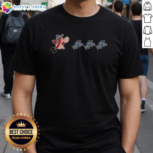 Original Gaul-Man T-Shirt featuring a bold graphic design, perfect for fans of unique and stylish apparel.
