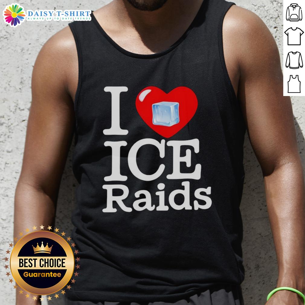Original I Love Ice Raids Tank Top Original I Love Ice Raids tank top featuring a stylish design, perfect for casual summer wear and ice raid enthusiasts.