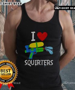 Original I Love Squirters Tank Top in vibrant colors, perfect for casual wear and expressing your fun personality.