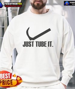 Alt Text: Cozy Original Just Tube It Sickle Sweatshirt in vibrant colors, perfect for casual wear and comfort.