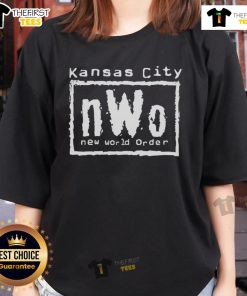 Original Kansas City nWo New World Order ladies tee featuring bold graphics and a stylish fit for fans.