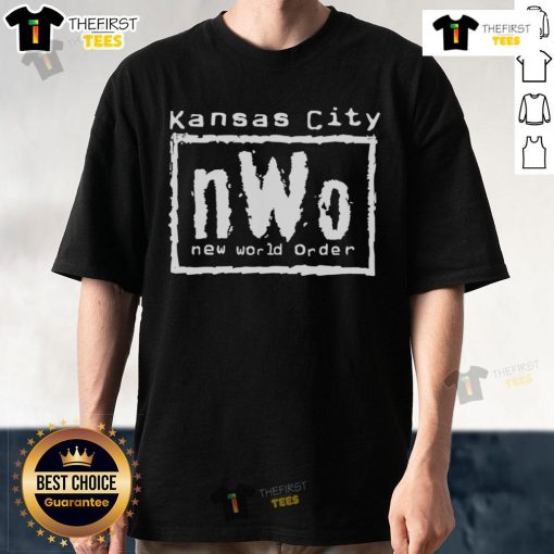 Original Kansas City Nwo New World Order T-Shirt featuring bold graphics and unique design for fans of the NWO movement.