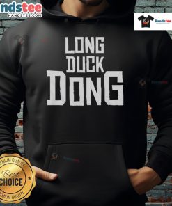 Original Long Duck Dong Hoodie featuring vibrant design and comfortable fit, perfect for fans of quirky apparel.
