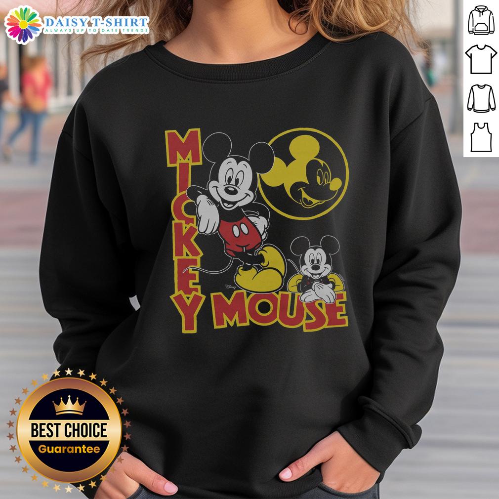 Original Mickey Mouse Poses Sweatshirt Original Mickey Mouse poses sweatshirt featuring classic cartoon designs for Disney fans and stylish casual wear.
