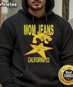 Original Mom Jeans California 25 Tour Hoodie in stylish casual wear, perfect for a trendy, laid-back look.