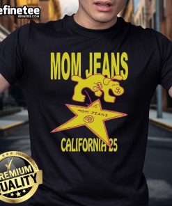 Original Mom Jeans California 25 Tour T-Shirt featuring vibrant graphics and a stylish design for music fans.