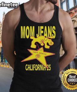 Original Mom Jeans California tank top featuring trendy design, perfect for casual summer outfits and fashion lovers.