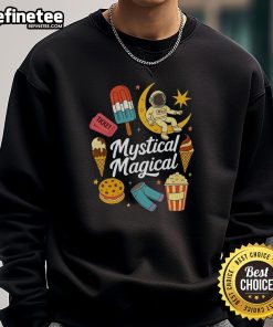 Original Mystical Magical Country American Sweatshirt design featuring vibrant colors and enchanting motifs.