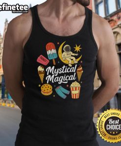 Original mystical magical country American tank top with vibrant graphics, perfect for casual summer wear.